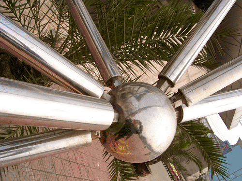 河池不锈钢螺栓球网架